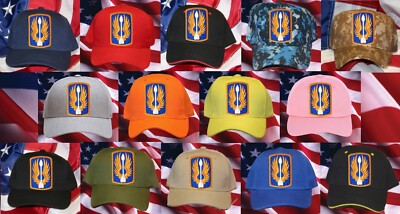 18TH AVIATION BRIGADE HAT PATCH CAP US ARMY OF ONE VETERAN WOW