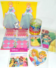 Hallmark Disney Princess Party Supplies Decorations Tablecloth Favors Lot Set