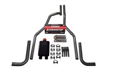 15-20 Ford F-150 2.5 Dual Exhaust Flowmaster Super 44 Side Exit Slash Tip 15-20 Ford F-150 2.5 Dual Exhaust Flowmaster Super 44 Side Exit Slash Tip