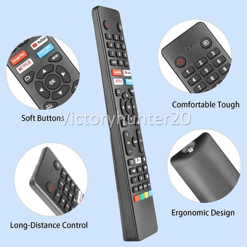 Replacement Remote Control For JVC TV Models RMC2131 RM-C2131 - Picture 6 of 6
