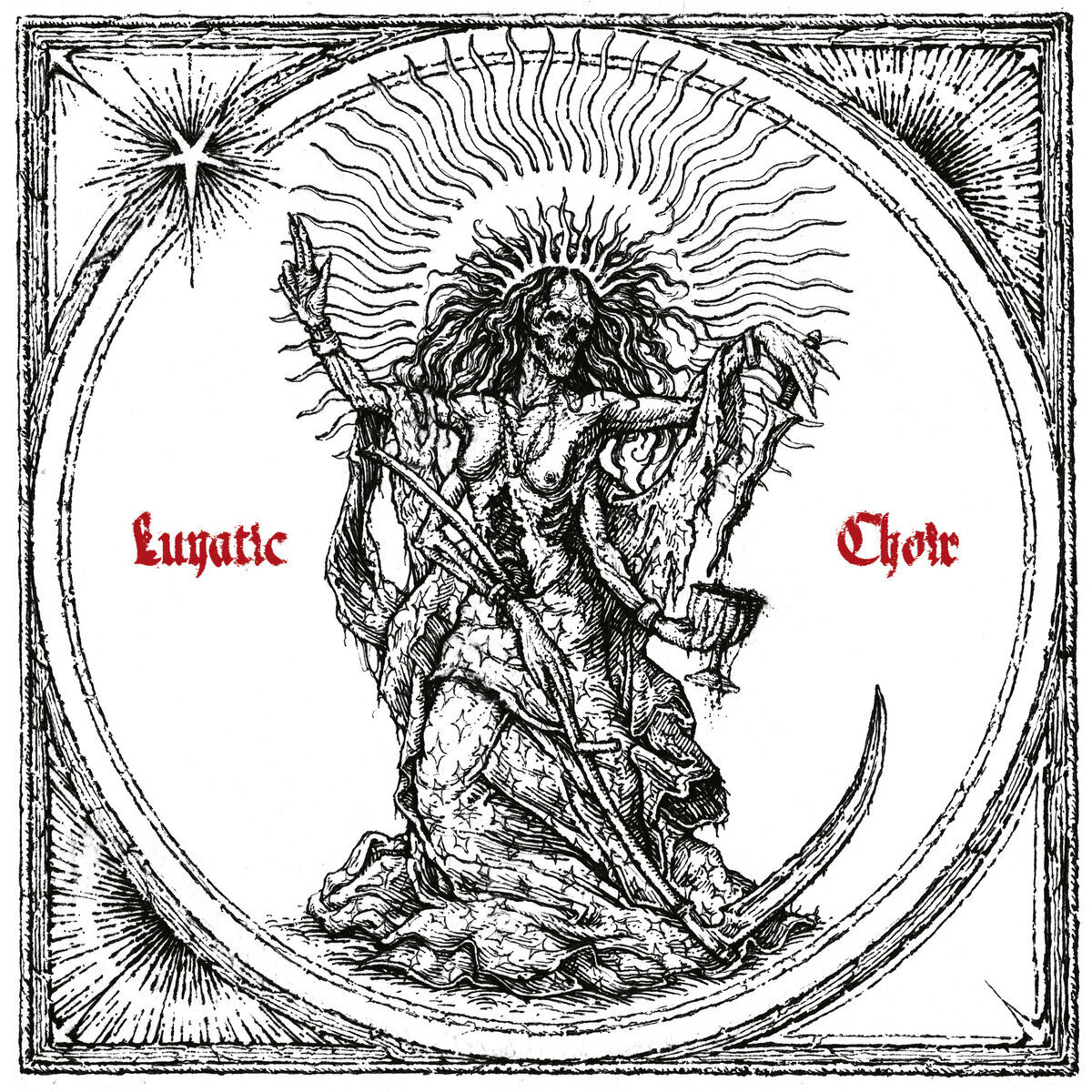 Night Shall Drape Us Lunatic Choir (CD) Album