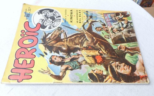 Heroïc 1ere Serie Salbei Nr. 85 Oktober 1953 IN Sehr Gutem Zustand - Picture 3 of 3