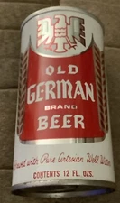 Old German Brand STRAIGHT STEEL Beer Can Eastern Brewing Co Hammonton NJ