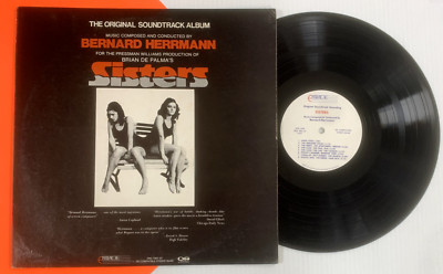 BERNARD HERRMANN Sisters 1975 QUAD LP *NEAR MINT VINYL a9362