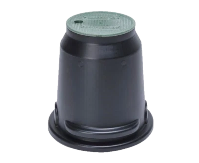 Channell GLB610 Grade Level Box Small Round Plastic 6"x10" Underground