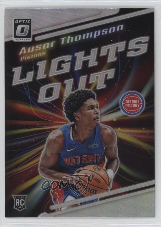 2023-24 Panini Donruss Optic Lights Out Holo Prizm Ausar Thompson #13 11qd