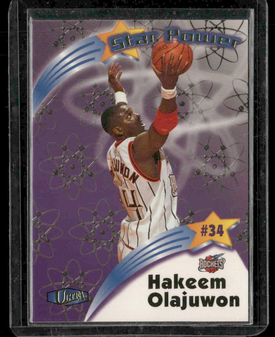1997-98 Ultra #17 SP Hakeem Olajuwon Star Power