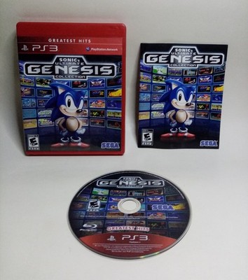 Sonic's Ultimate Genesis Collection Greatest Hits (Sony PlayStation 3, 2009) PS3