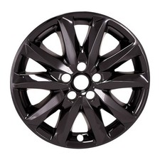 Black Wheel Skins Full Rim Covers 4pcs Hub Caps 18 Fits Mazda 3 Touring 17-18