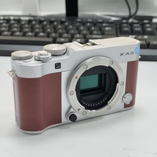 Fujifilm Fuji X-A3 XA3 24.2MP Mirrorless Digital Camera Brown Body