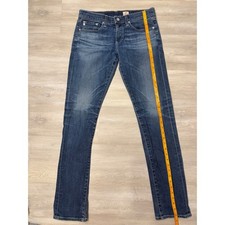 AG Adriano Goldschmied Jeans Womens 28R Blue Straight Leg Made in USA BW8410
