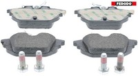 Ferodo FDB1113 Bremsbelagsatz FüR Scheibenbremse Bremsbelagsatz