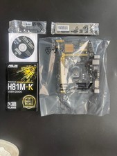 Asus H81M-K Micro ATX DDR3 1066 LGA 1150 Motherboard New Complete