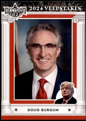 Doug Burgum VS2 2024 Decision 2024 Veepstakes