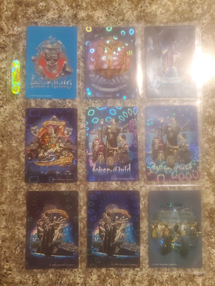 Vintage 1997 Lot Of 30 Lowrider Holo Prism Stickers - Image 2 of 4