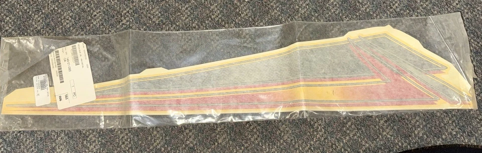 BRP OEM SeaDoo '04 GTX 4TEC SC descontinuado FR RH Lat. Calcomanía 219902251 nueva Foto 2 de 3