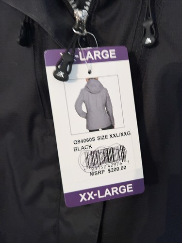 NWT Zeroxposur Jacket XXL Black Womans Winter Coat Original Retail $200 - Picture 2 of 6