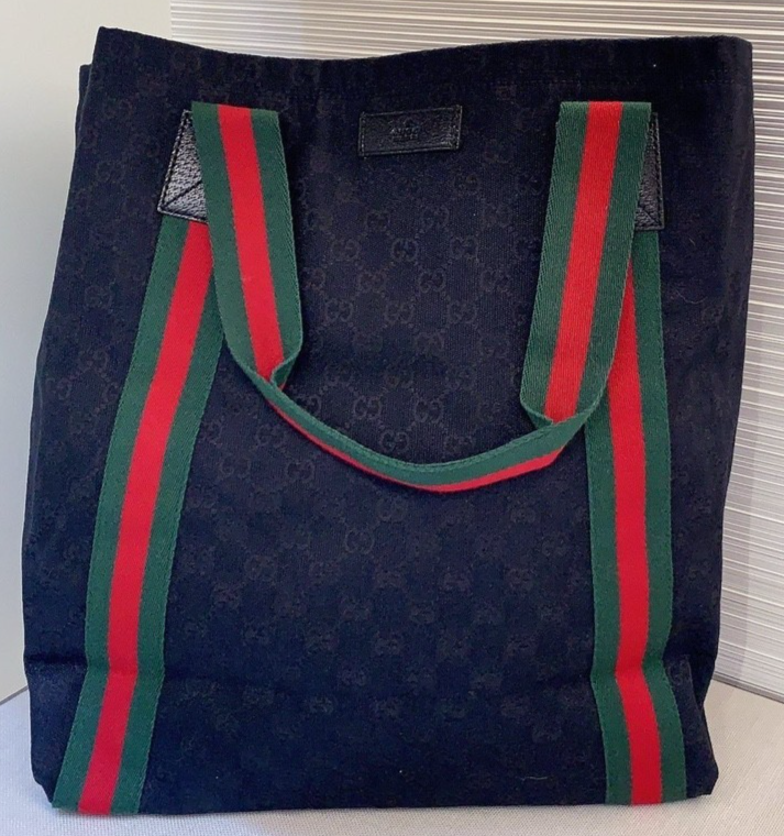 GUCCI Monogram GG SHELLY LINE tote Shoulder bag