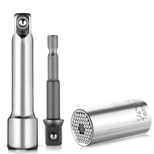 3 PCS Socket Grip Adapter Multi Functional Sockets Set Ratchet Power Drill 02