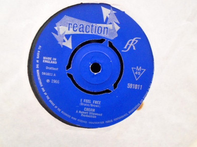 CREAM '' I FEEL FREE '' Or. UK REACTION  EX+ COND.