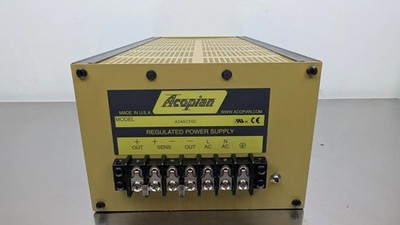 Acopian A24H1500 Regulated Power Supply 102VAC 125VAC 24VDC 15A