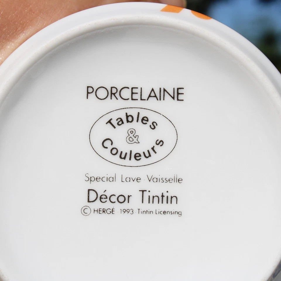 Tasse / mug en porcelaine Tintin Les Cigares du Pharaon / Hergé-Tintin Licensing - Photo 3/3