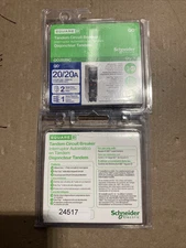 Square D QO2020C 20/20 Amp, Type QO, 120/240V, Tandem Circuit Breaker, 🔥🔥💯