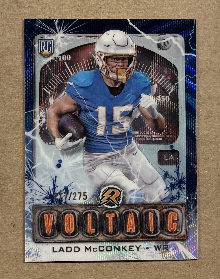 2024 Topps Resurgence LADD MCCONKEY Voltaic #V-12 Navy Surge Refractor 217/275