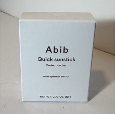 Abib Sunstick Chemical Sunscreen Broad Spectrum SPF 50+ Full Body 0.77 oz