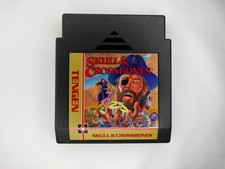 Skull & Crossbones NES Nintendo Tengen Black Cart Tested Working Free Shipping