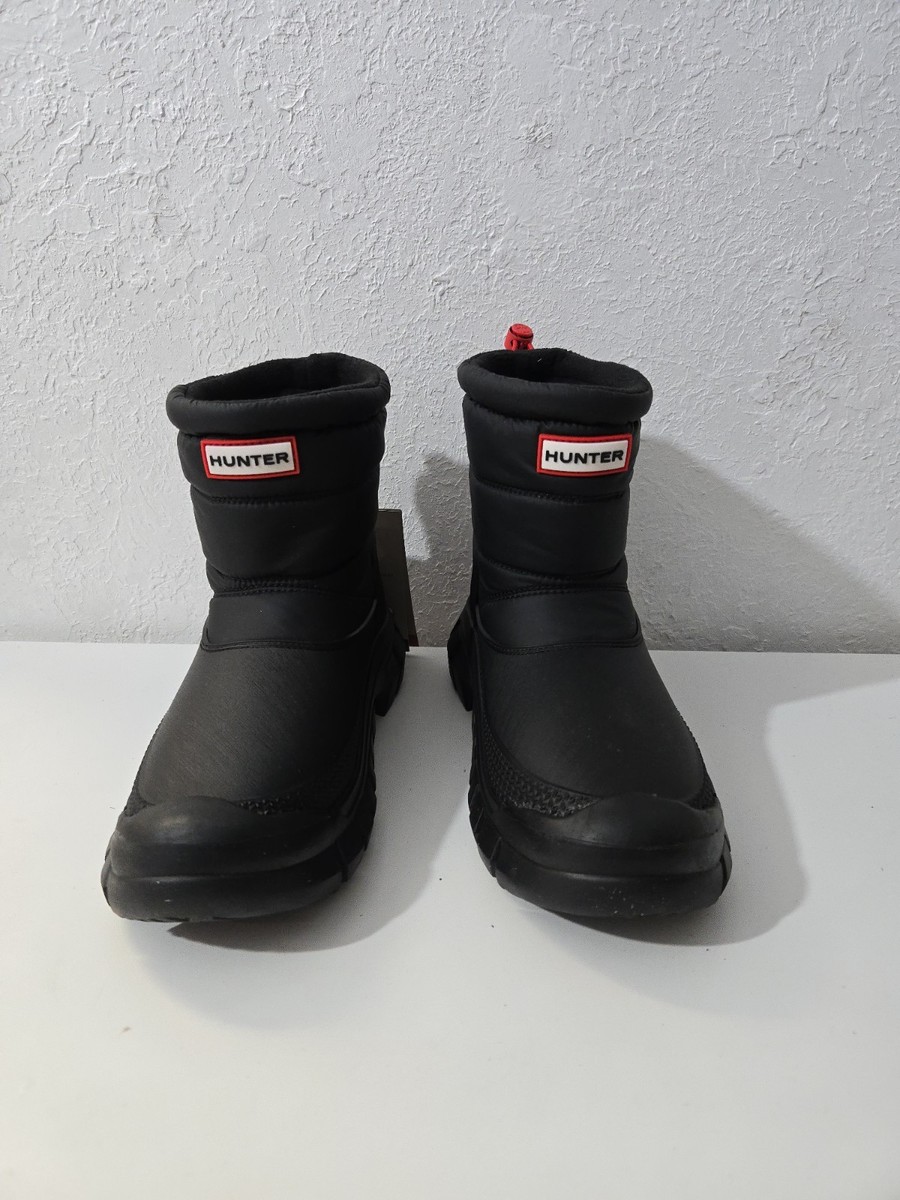 靴 HUNTER WOMENS INTREPID SHORT SNOW BOOT Hunter Womens Intrepid Short Snow Boots - Walmart.com