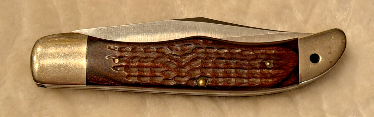 Vintage Case XX Stainless USA 5 Dot 1975 6265 SAB SS Folding
