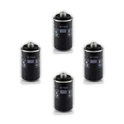 4x Ölfilter MANN-FILTER W 719/45 für VW Skoda Seat Audi Passat B7 Variant