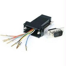 Startech This Db9 To Rj45 Modular Adapter Features A Db9 Male Connector And An R