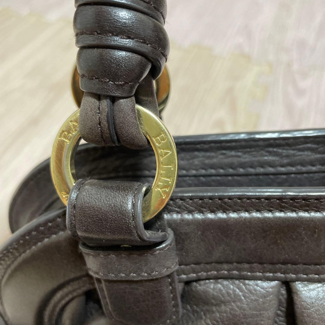 BALLY Handbag Brown 21a — image 5