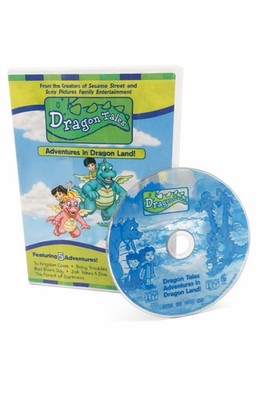 TESTED WORKING Dragon Tales - Adventures in Dragon Land - DVD