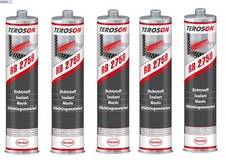 5 x Dichtstoff Teroson RB 2759, grau, für Dachluken/Klappen/Fenster,MHD 10/2024