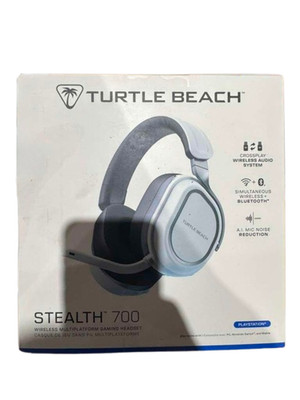 Turtle Beach Stealth 700 Wireless Multiplatform Gaming Headset White PS5 PS4 PC