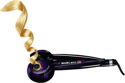 BaByliss C1050E Curl Secret Ionic Welleneisen Keramik Purple Lockendreher