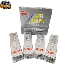 4pcs Spark Plugs for ngk ILZKAR8H8S 95112 Fit Honda Civic 1.5L L4  LASER IRIDIUM