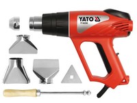 Yato Heissluftpistole 2000W 70~550°C Mit ZubehöR Und Led-Anzeige YT-82292