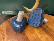 Vintage Crest Jump Stops Roller Skate Toe Stop 5/8" stem  1980s