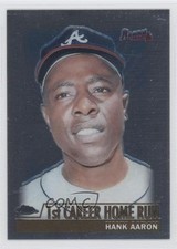 2000 Topps Chrome Magic Moments Hank Aaron (1st Career Home Run) #237 HOF k0f