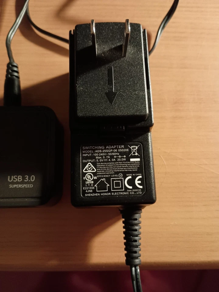 Insignia 3.0 USB Superspeed With Power Adapter/USB 3.0 Micro B 3' Cord - Image 3 of 4