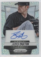 2014 Panini Prizm Auto Mojo Prizm 11/75 James Paxton #JP Auto 11ar