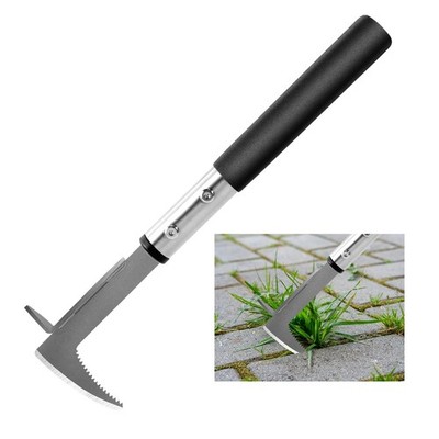 Stainless Steel Crack Weeder Tool for Efficient Lawn and Garden Weeding