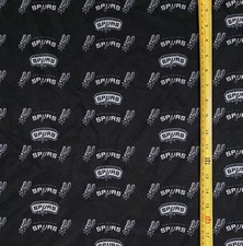 SPURS BLACK FABRIC HALF-YARD AND 1-YARD SELECTIONS - "NOT COTTON"