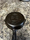 Griswold Large Block Logo #3 Smooth Bottom Skillet RESTORED sits flat