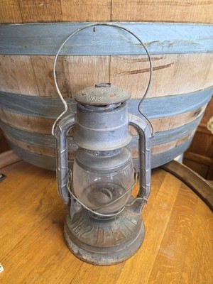 #5420 Vintage Antike DIETZ D-LITE NO.2 LAMPE Laterne Petroleum. 