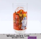 Star Wars R2-D2 & C-3PO Burger King Glass Cup 1977 Lucasfilm Coca-Cola Vintage